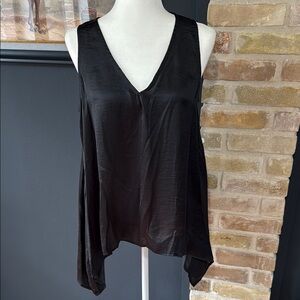 Elegant Black Sleeveless Top